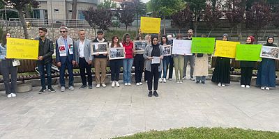 Amasya Üniversitesi Öğrencilerinden Filistin’e Destek Etkinliği