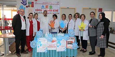 Hastanede Dünya El Hijyeni Günü'nde Farkındalık Etkinliği Düzenlendi