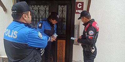 “Hırsız” Geldi Diyen  Polislere Kapıları Açtılar