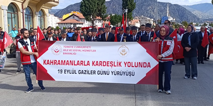 19 Eylül Gaziler Günü  Coşkuyla Kutlandı