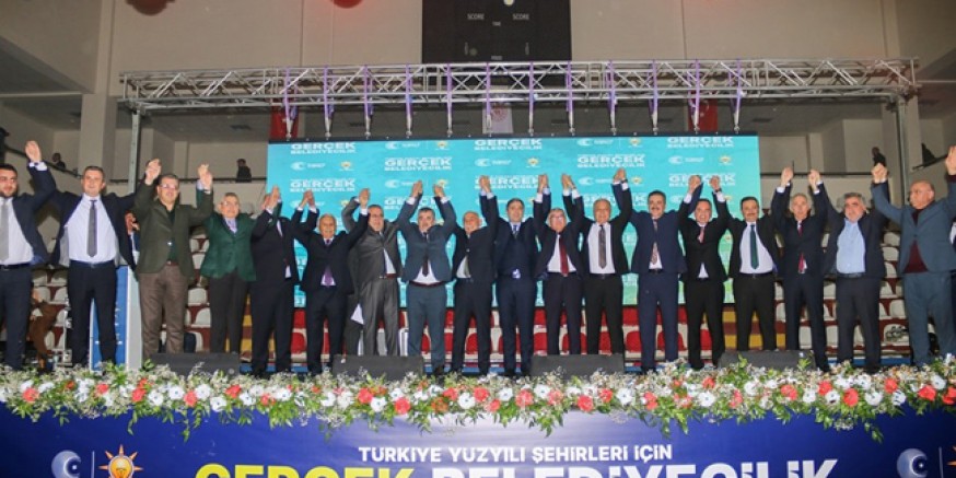 AK Parti Amasya Belediye Başkan Adaylarını Tanıttı