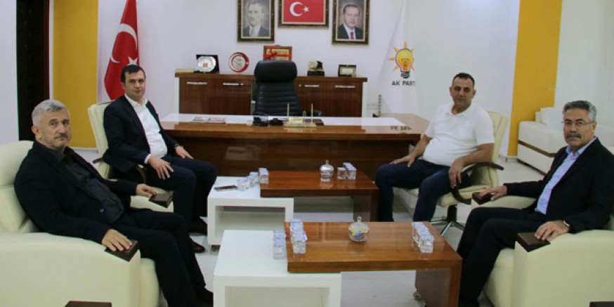 AK Parti Amasya İl Başkanlığında Ziyaretler