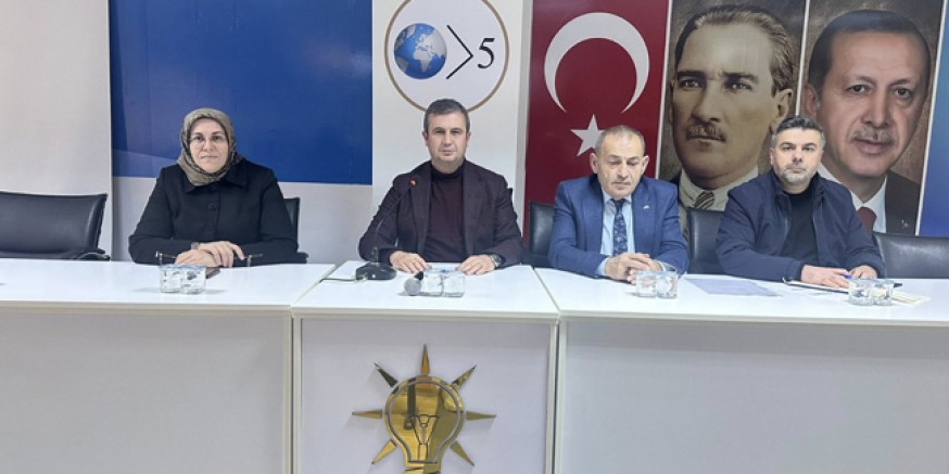 AK Parti Amasya İl Yönetimi  Haftalık Toplantısını Yaptı