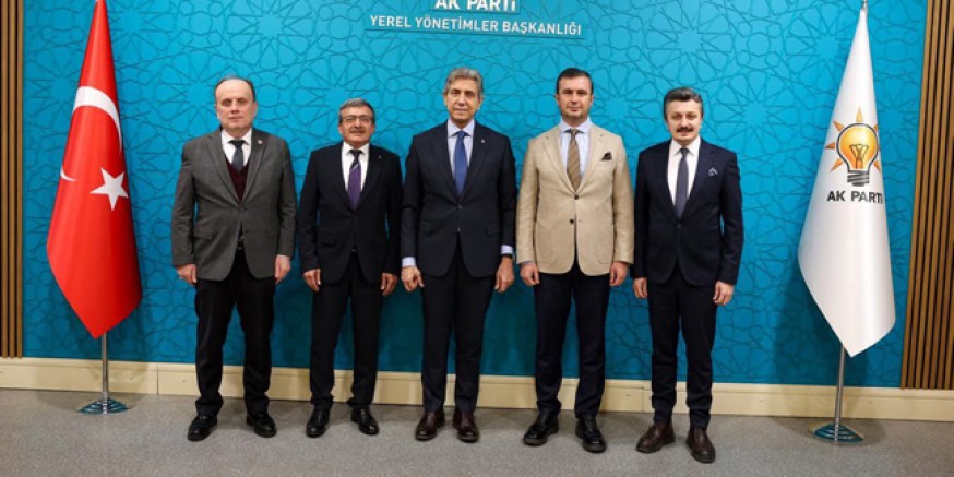 AK Parti Amasya Teşkilatından Ankara’da Ziyaret