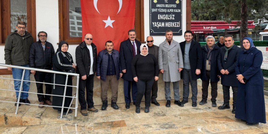 AK Parti Heyeti, Altınokta Körler Derneği’ni Ziyaret Etti