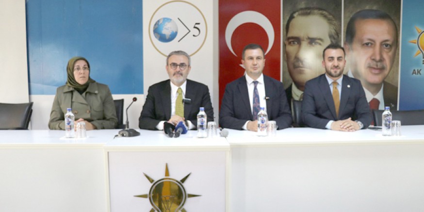 AK Parti MKYK Üyesi  Mahir Ünal Amasya’ya Geldi