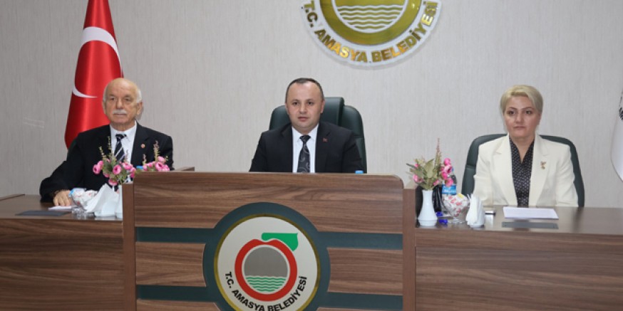 Amasya Belediye Meclisi Ekim Ayı Toplantısını Gerçekleştirdi