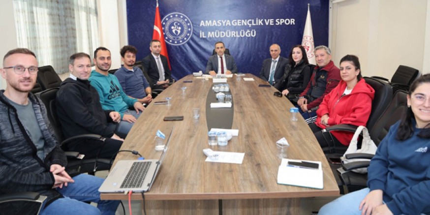 Amasya’da Atletizm Çalışmaları Masaya Yatırıldı