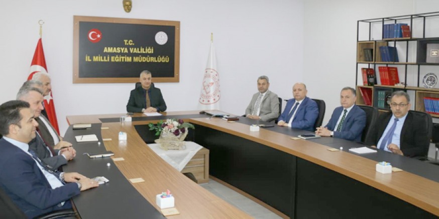 Amasya’da Eğitim-Öğretim Süreci Masaya Yatırıldı