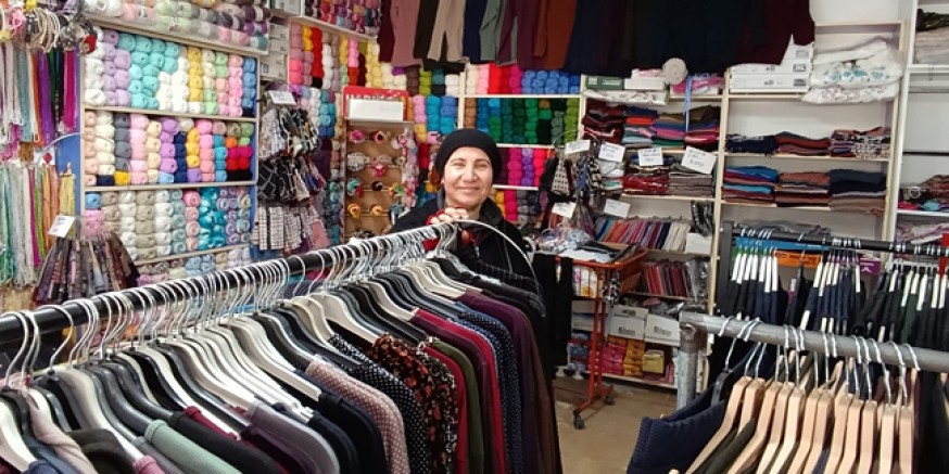 Amasya’da Güler Tuhafiye Yeni Yerinde Hizmete Başladı