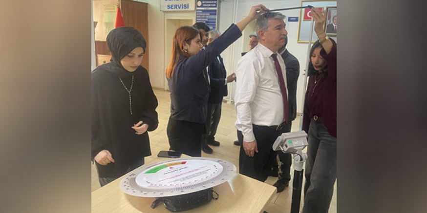 Amasya’da Kamu Çalışanlarına Boy-Kilo Ölçümü ve Bilgilendirme
