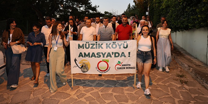 Amasya’da “Müzik Köyü” Etkinliği  Şehri Ritimlerle Buluşturdu