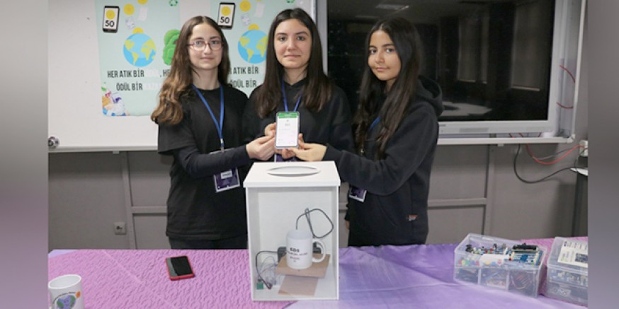 Amasya’da Öğrencilerden Çevre ve Bütçeye Kazandıran Proje