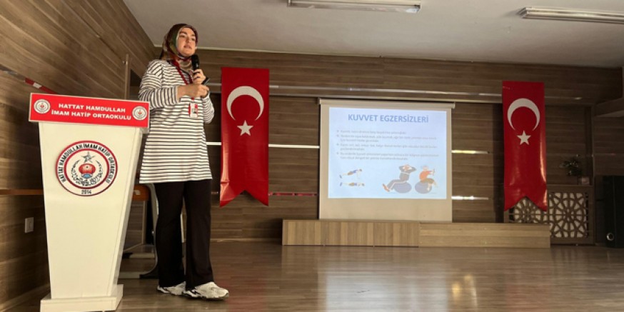 Amasya’da Öğrencilere Sağlıklı Beslenme ve Egzersiz Eğitimi