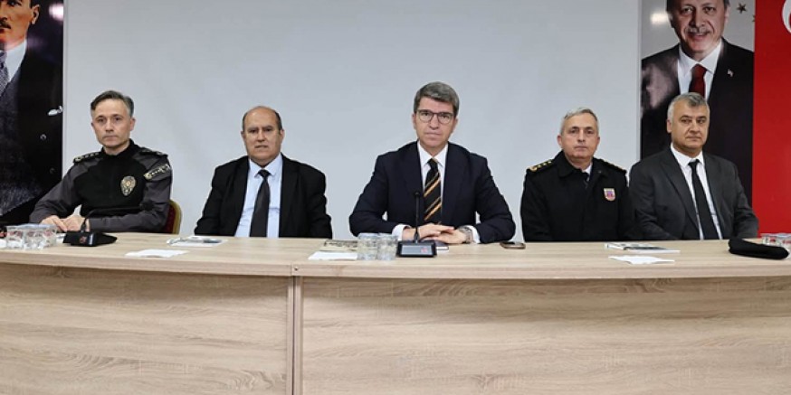 Amasya’da Okul Güvenliği Toplantısı Düzenlendi