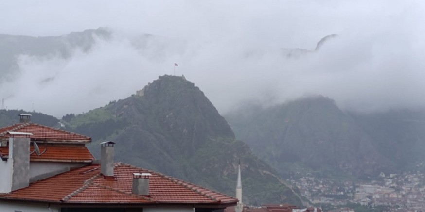 Amasya'da Seyirlik Manzara Oluştu