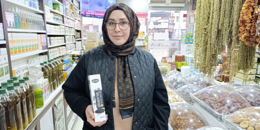 Amasya’da Vatandaşın Tercihi Çörek Otu Yağı 