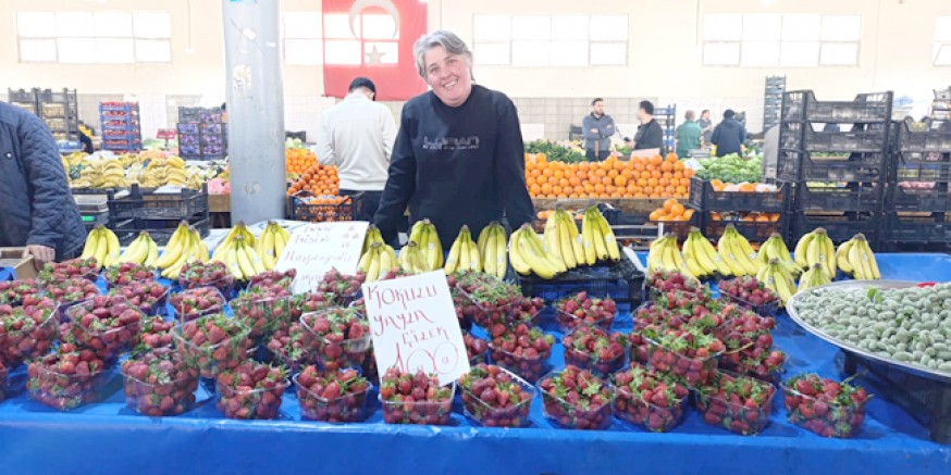 Amasya’da Yaz Meyveleri Tezgahları Süsledi