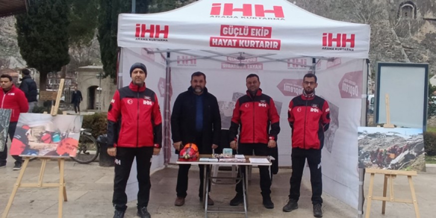 Amasya İHH İnsani Yardım  Derneği, 6 Şubat’ı Unutmadı