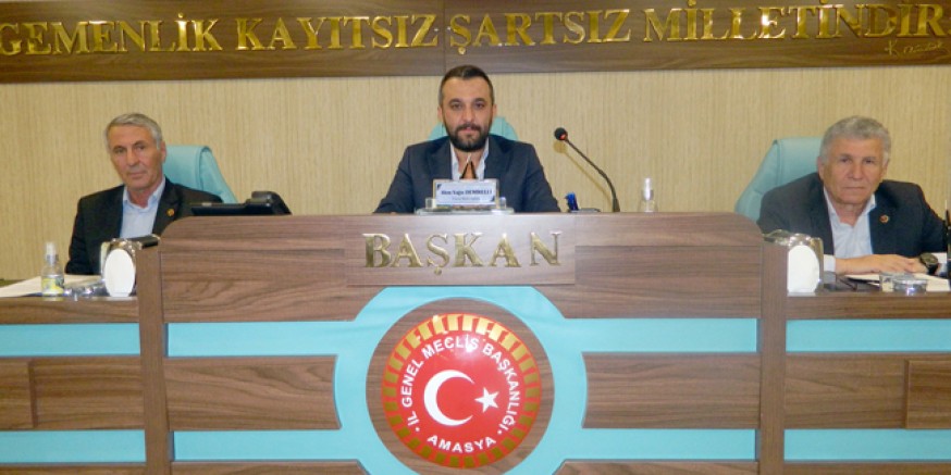 Amasya İl Genel Meclisi Haziran Ayı İlk Toplantısını Gerçekleştirdi