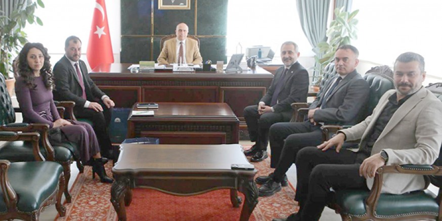 Amasya İl Özel İdaresi Genel Sekreteri Erdin Acar’a Ziyaret