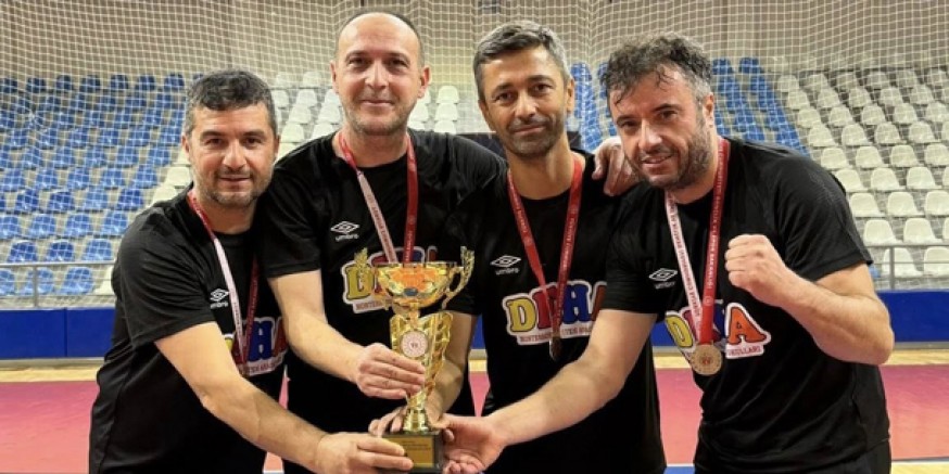 Amasya Milli Eğitim Ayak Tenisi Takımı Bölge Şampiyonu Oldu