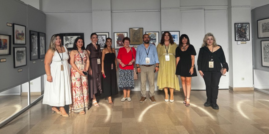 Amasya Üniversitesi Akademisyenlerinden Fransa’da Sanat Sergisi