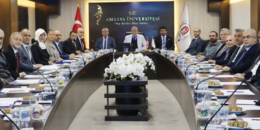 Amasya Üniversitesi Danışma Kurulu Toplantısı Gerçekleştirildi