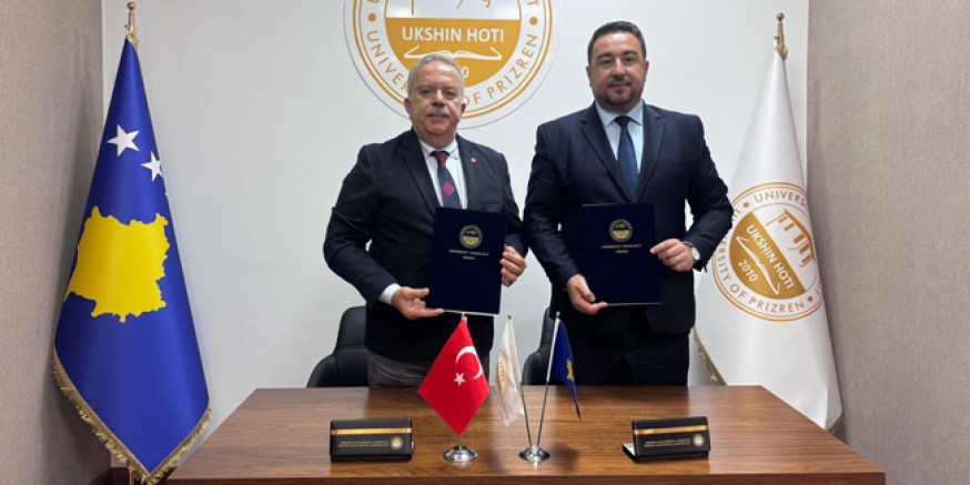 Amasya Üniversitesi ile “Ukshin Hoti”  Üniversitesi Arasında Akademik İş Birliği