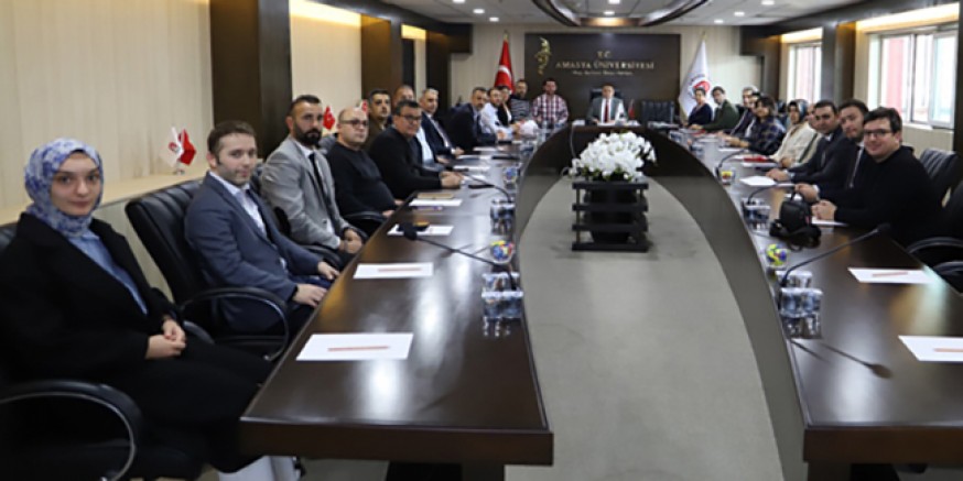 Amasya Üniversitesi Kalite Komisyonu Toplantısı Düzenlendi