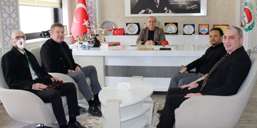 Amasya Üniversitesinden ATSO Başkanı Kırlangıç'a Ziyaret