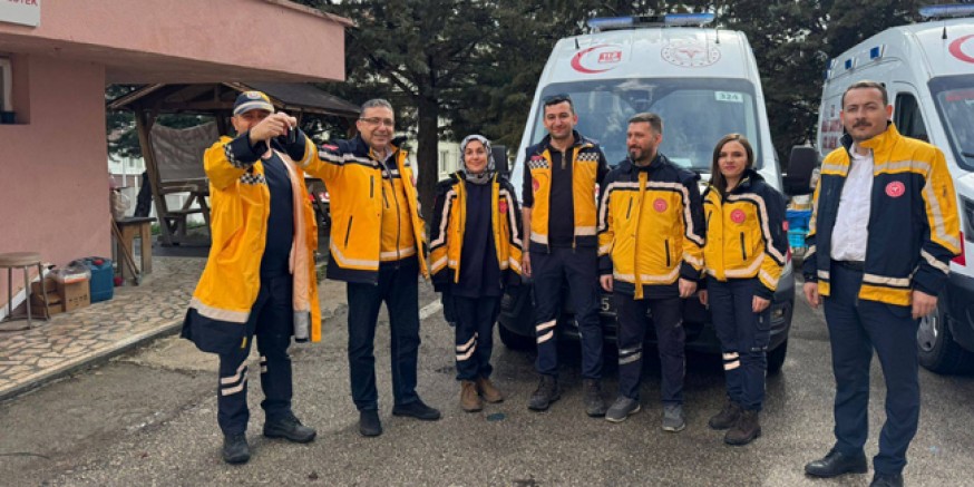 Amasya’ya 6 Yeni Ambulans