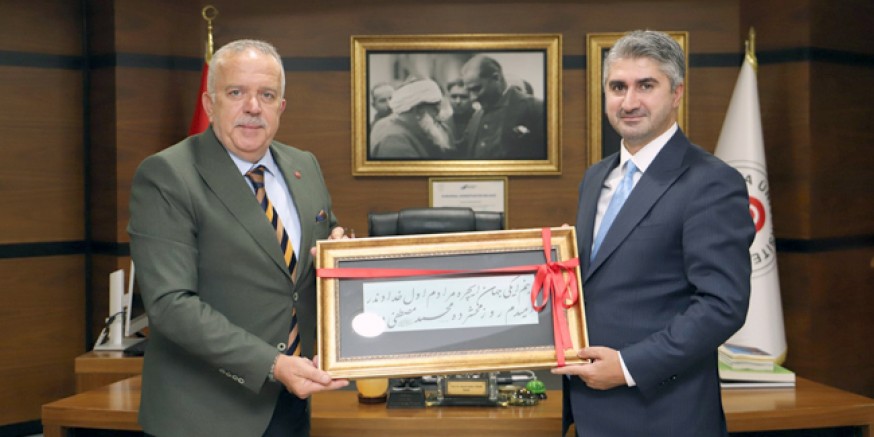 Bakan Yardımcısı Zafer Tarıkdaroğlu’ndan Rektör Turabi'ye Ziyaret