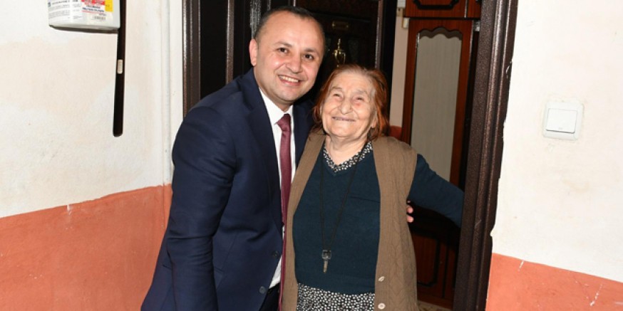 Başkan Sevindi: “Yaşlılarımızın Her  Zaman İhtiyaçlarını Karşılamalıyız”