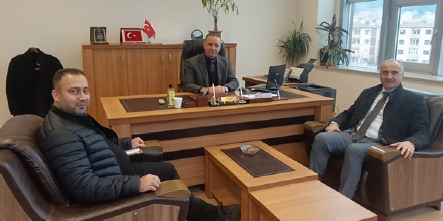 BİK Samsun Bölge Müdürü Engin’den İcra Müdürü Ağca’ya Ziyaret