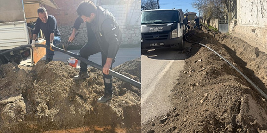 BüyükKızılca Köyü’nün İçme Suyu Şebekesi Yenilendi