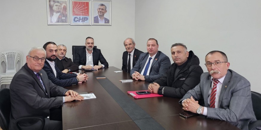 CHP Amasya’da İlçe Başkanları Bir Araya Geldi