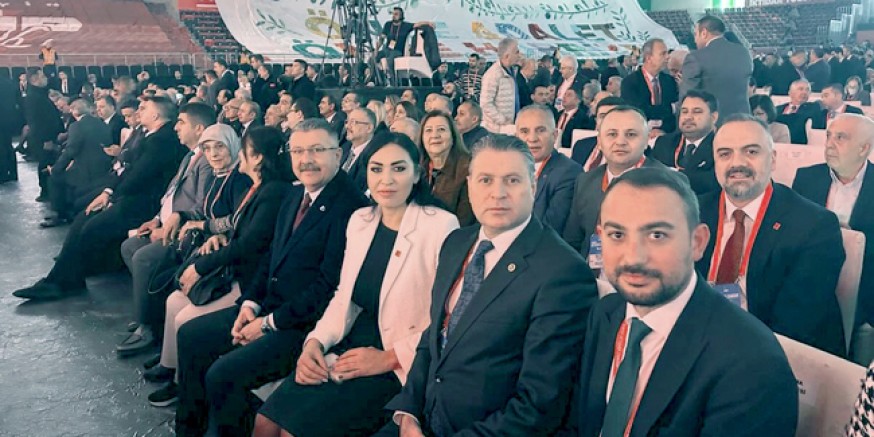 CHP Amasya Heyeti 39’uncu Olağan Kurultaya Katıldı