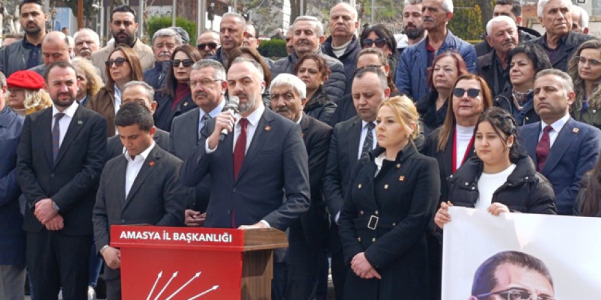 CHP Amasya İl Örgütünden Basın Açıklaması  Küp, “Durmayacağız, Susmayacağız”