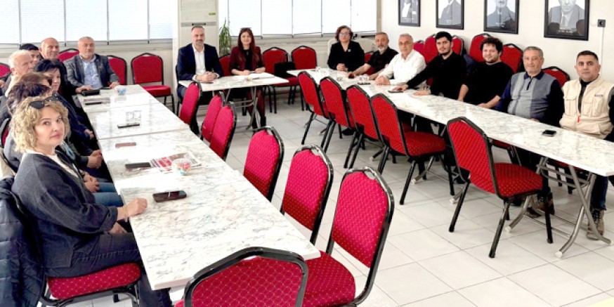 CHP Amasya İl Yönetimi Toplandı