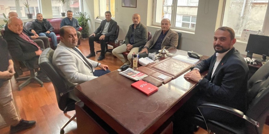 CHP Amasya Merkez İlçe Başkanı Önder'e Hayırlı Olsun Ziyareti