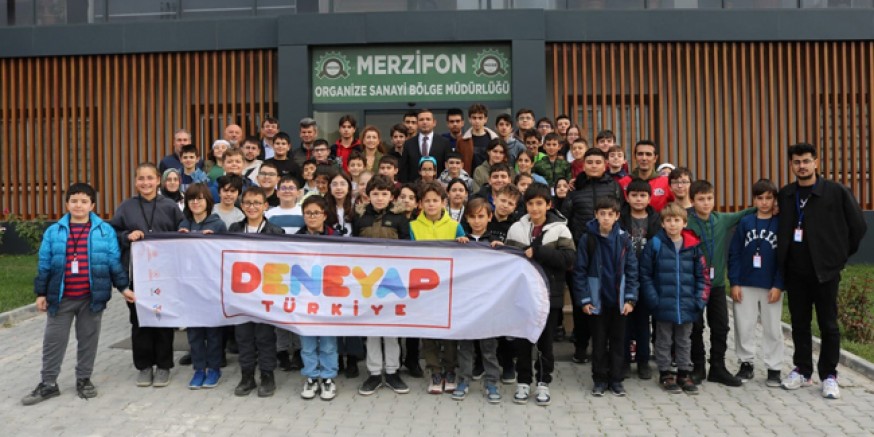 Deneyap Öğrencileri Merzifon OSB’de Geleceğe Dokundu