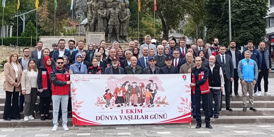 “Dünya Yaşlılar Günü”  Yürüyüşü Düzenlendi