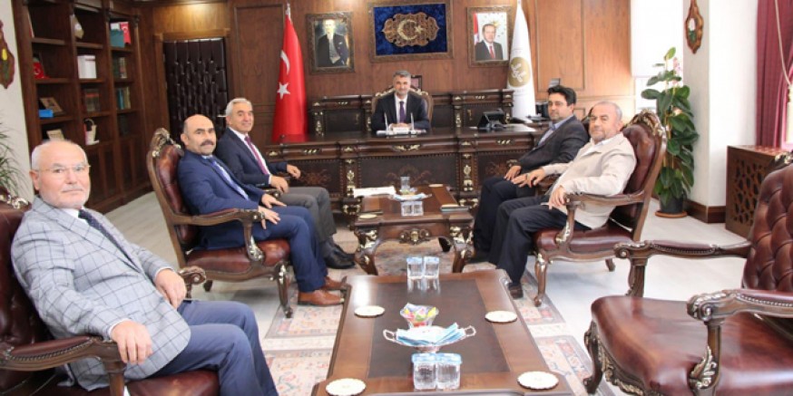 Ensar Vakfı’ndan İl Müftüsü Yavuz’a Ziyaret