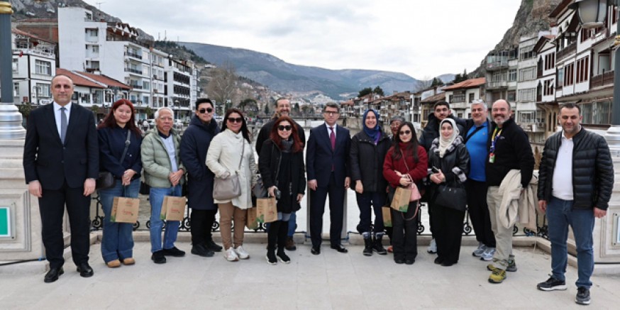 Filipinler, Endonezya ve Avustralya’dan Amasya’ya Turizm Ziyareti