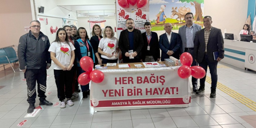 Hastane Yönetiminden Organ Bağışı Standına Destek Ziyareti