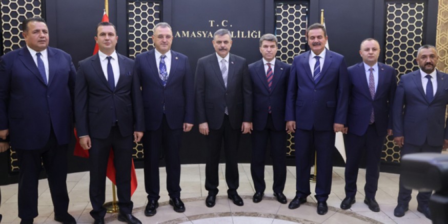 İçişleri Bakanı Mustafa Çiftçi,  Amasya Valiliği’ni Ziyaret Etti