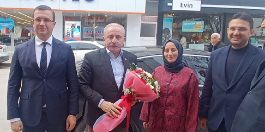 İl Başkanı Galip Uzun 29’uncu  Meclis Başkanı Şentop’u Ağırladı