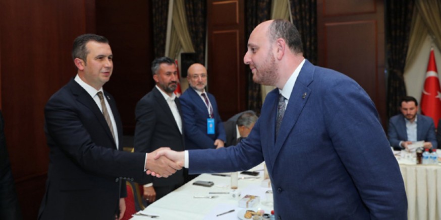 İl Başkanları Toplantısına Katıldı