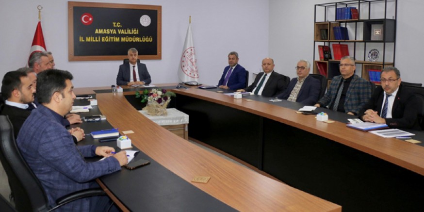 İl Millî Eğitim Müdürlüğünde Haftalık Eğitim Toplantısı